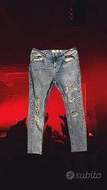 Bershka Ripped Skinny Pants