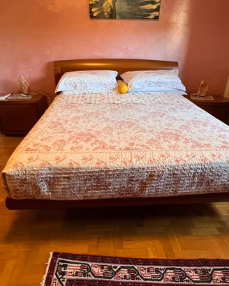 Letto matrimoniale completa, Rete, Materasso
