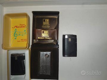 Accendini primi anni  70 secolo scorso