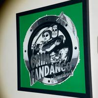 Quadro 3D Grim Fandango con suono