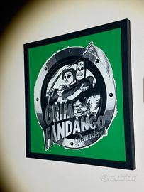 Quadro 3D Grim Fandango con suono