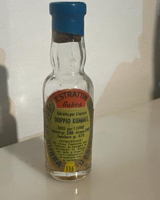 Boccetta Vintage Estrattini Gubra Doppio Kummel