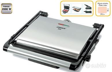 JOHNSON TOM Grill e Sandwich Press 2000W - Nuovo!