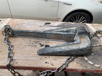 Ancora 10 kg +corda e catena