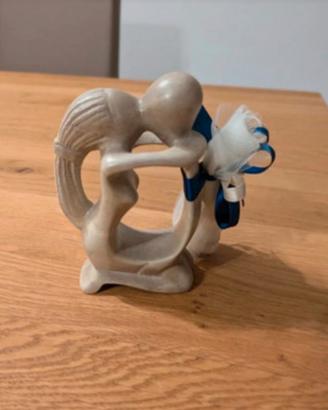 statuette pietra saponaria fatte a mano