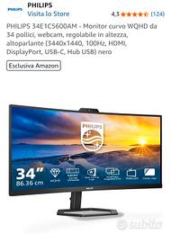 NUOVO Monitor curvo PHILIPS