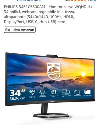 NUOVO Monitor curvo PHILIPS