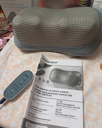 cuscino Massaggiante cervicale shiatsu riscaldante
