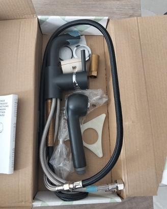 miscelatore cucina nuovo della Telma colore nero 