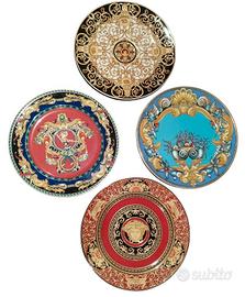 Set 4 piatti anche da parete Rosenthal per Versace