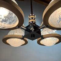 Lampadario space age anni 70