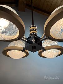 Lampadario space age anni 70