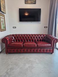 divano letto 3 posti chesterfield 