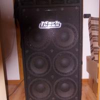 Amplificatore per basso 1200 W + testata