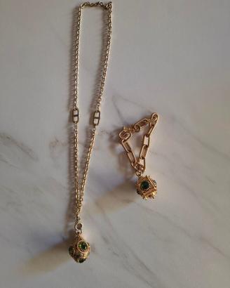 Collana e bracciale da donna Rebecca nuovi