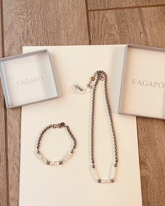 Collana e bracciale S’Agapõ