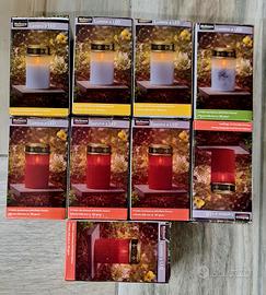 Lumini a led cero votivcon effetto luce tremolante