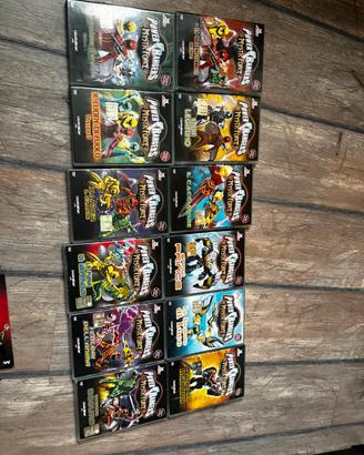 cofanetto completo dei Power Rangers Mystic force