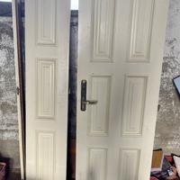 Porta portone, casa, ingresso, cucina, legno lotto