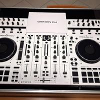 Denon Prime 4+ White+ Flycase Magma