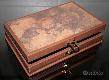 Cofanetto portagioie-portaoggetti seta di quercia