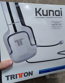 Tritton kunai cuffie gaming PS4 PS3 PC XBOX 1