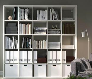SCAFFALE LIBRERIA BY IKEA 182X182 MAI APERTO DALLA