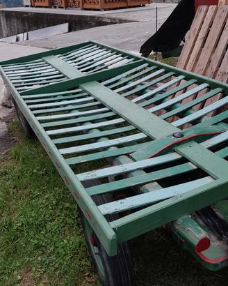 carro agricolo in legno 
