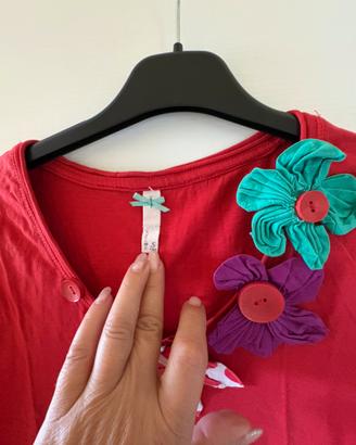 T-shirt rossa donna