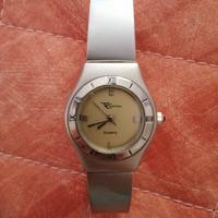 orologio donna metallo satinato semirigido