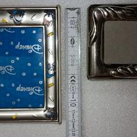 Cornice portafoto argento Walt Disney + altra