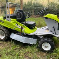 Trattorino trinciaerba grillo climber 18cv