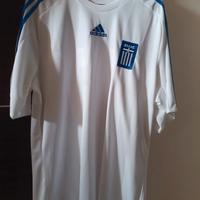 maglia Grecia 2008 bianca taglia L