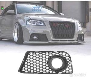 GRIGLIA INFERIORE AUDI A3 8P 08-12 NEBBIA SINISTRA