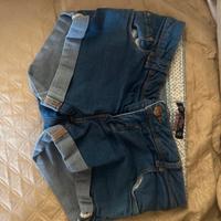 Pantaloncino jeans
