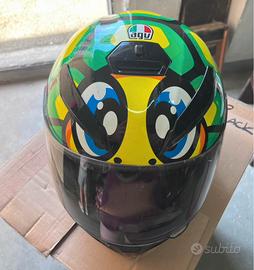 Casco da moto - tributo Valentino Rossi