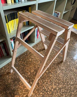 Scala per libreria scaletta libretto legno libri