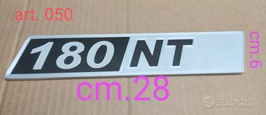 SAFARINO3D fregio logo stemma Fiat 180 NT