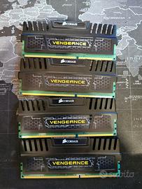4xRam 16GB Corsair DDR3 CMZ16GX3M4A1600C9