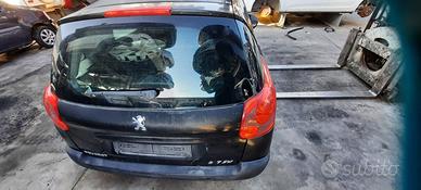 PEUGEOT 207 STATION WAGON 2009 - PORTELLONE POSTER