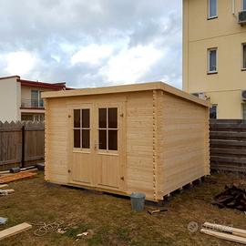 CASETTA DI LEGNO MIAMI  300x300 spess.28mm (CA)