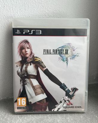 Final Fantasy XIII PS3 Square Enix con Libretto