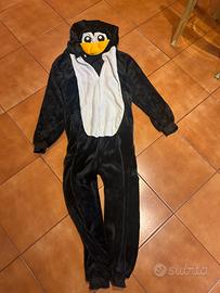 Vestito pinguino carnevale, taglia S