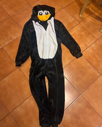 Vestito pinguino carnevale, taglia S