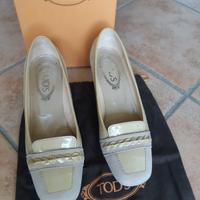 scarpe Tod's beige