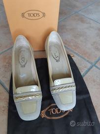 scarpe Tod's beige