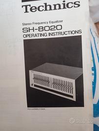 equalizzatore technics SH 8020 come Foto 