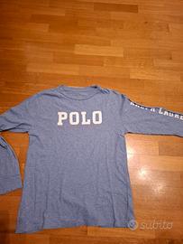 t shirt Ralph Lauren  Ragazzo manica lunga 