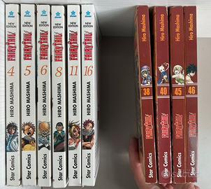Lotto 10 Manga Fairy Tail