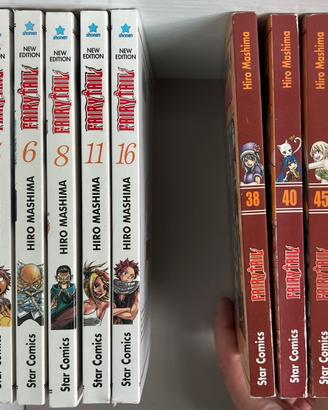 Lotto 10 Manga Fairy Tail